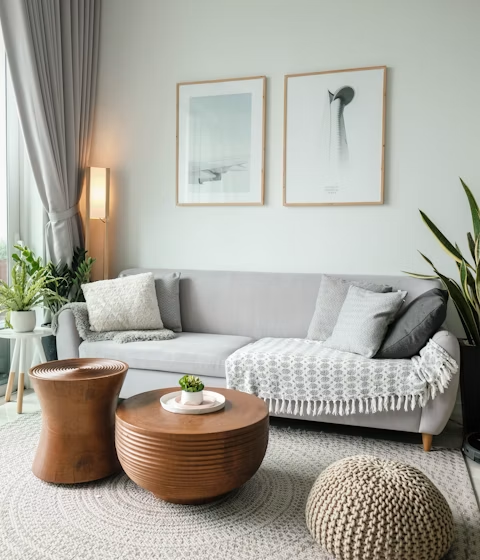 Modern living room with Nestura furniture